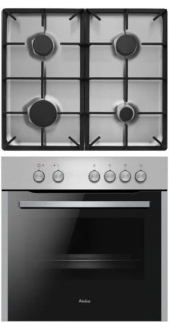 Amica EHC 12713 E Kochgeräte-Set Keramik Elektrischer Ofen -Küchengeräte 08e8f1be c37e 43e0 95b3 328f22dfad97 2