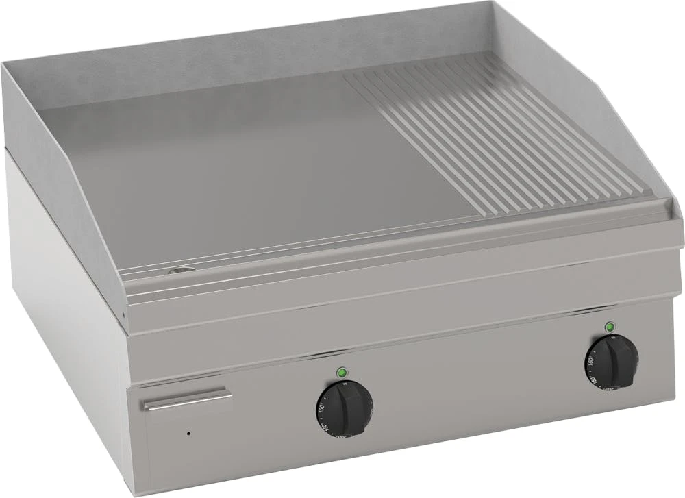 KBS Gas-Grillplatte Glatt/gerillt 2 Heizzonen Tischgerät 6 KBS Gas-Grillplatte Glatt/gerillt 2 Heizzonen Tischgerät – Bild 4