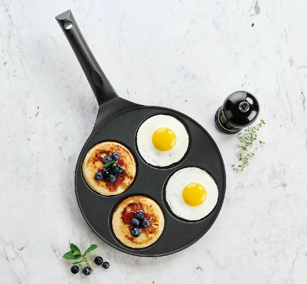 Pfannkuchen Pfanne Ø26cm Induktion Alu Guss Spiegelei Crepespfanne Pancake Geeignet 7 Pfannkuchen Pfanne Ø26cm Induktion Alu Guss Spiegelei Crepespfanne Pancake Geeignet – Bild 5