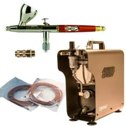 Komplett Airbrush Set Airbrushpistole Evolution Silverline Kompressor Sparmax -Küchengeräte 434e4f73 b71e 46ef a027 bf3e3102213a