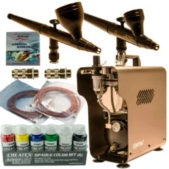 Airbrush Set Sparmax Airbrushpistole Saturn Kompressor Createx Farben Kit 3111 -Küchengeräte 8fb7108e e0de 4894 b5af 4ecff2f1c945
