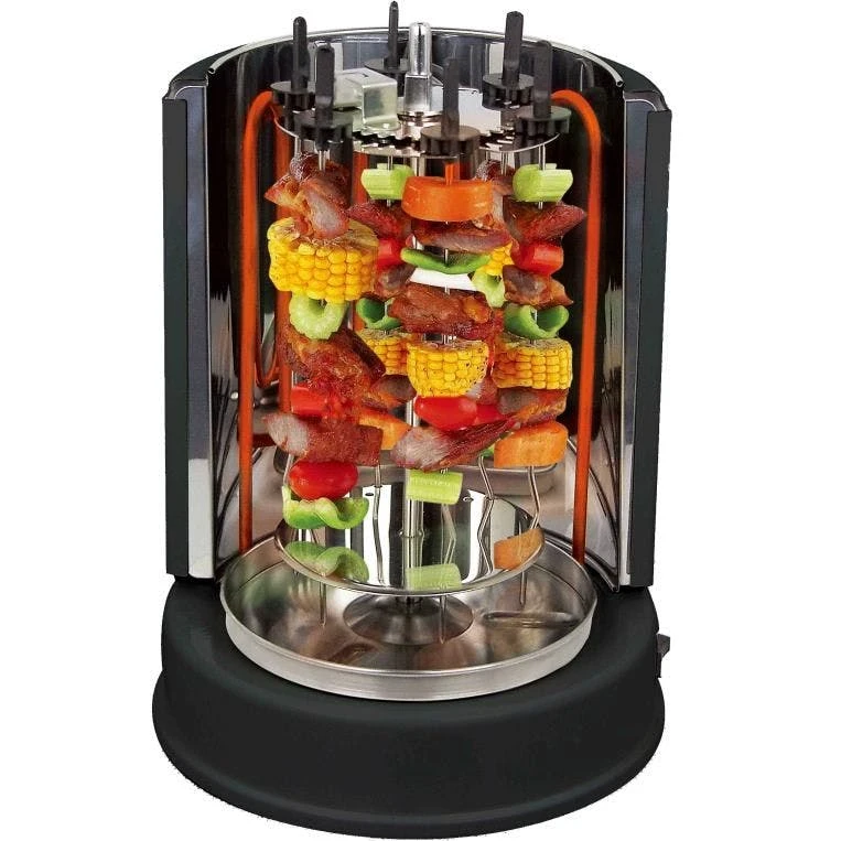 Dönergrill Cáceres Mit Drehbaren Spießen