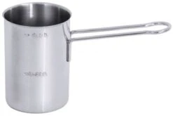 2x Contacto Milchaufschäumer, Edelstahl, Durchmesser: 8,5 Cm, Höhe: 11,5 Cm, Stiellänge: 12,5 Cm, Volumen: 0,5 L -Küchengeräte 978d9ba0 b553 41f0 a4bb b4654e5d9222 1