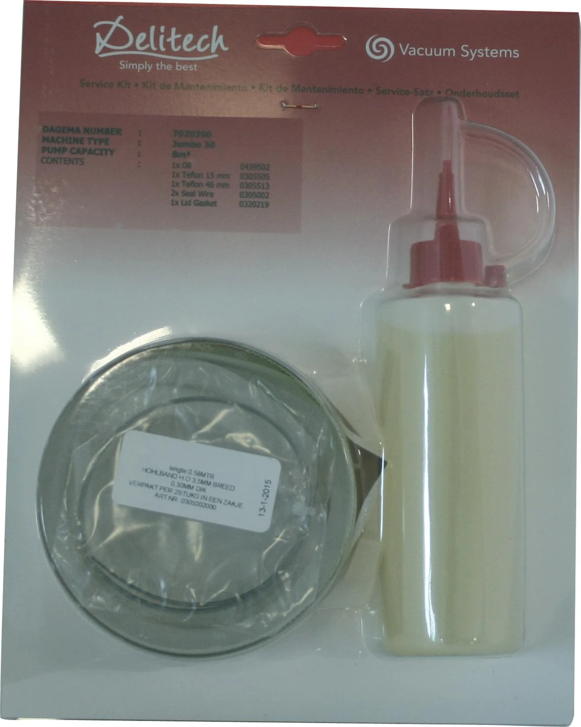 Henkelman Service-Satz Für Vakuummaschine Boxer 42 XL Delitech 7 Henkelman Service-Satz Für Vakuummaschine Boxer 42 XL Delitech – Bild 5